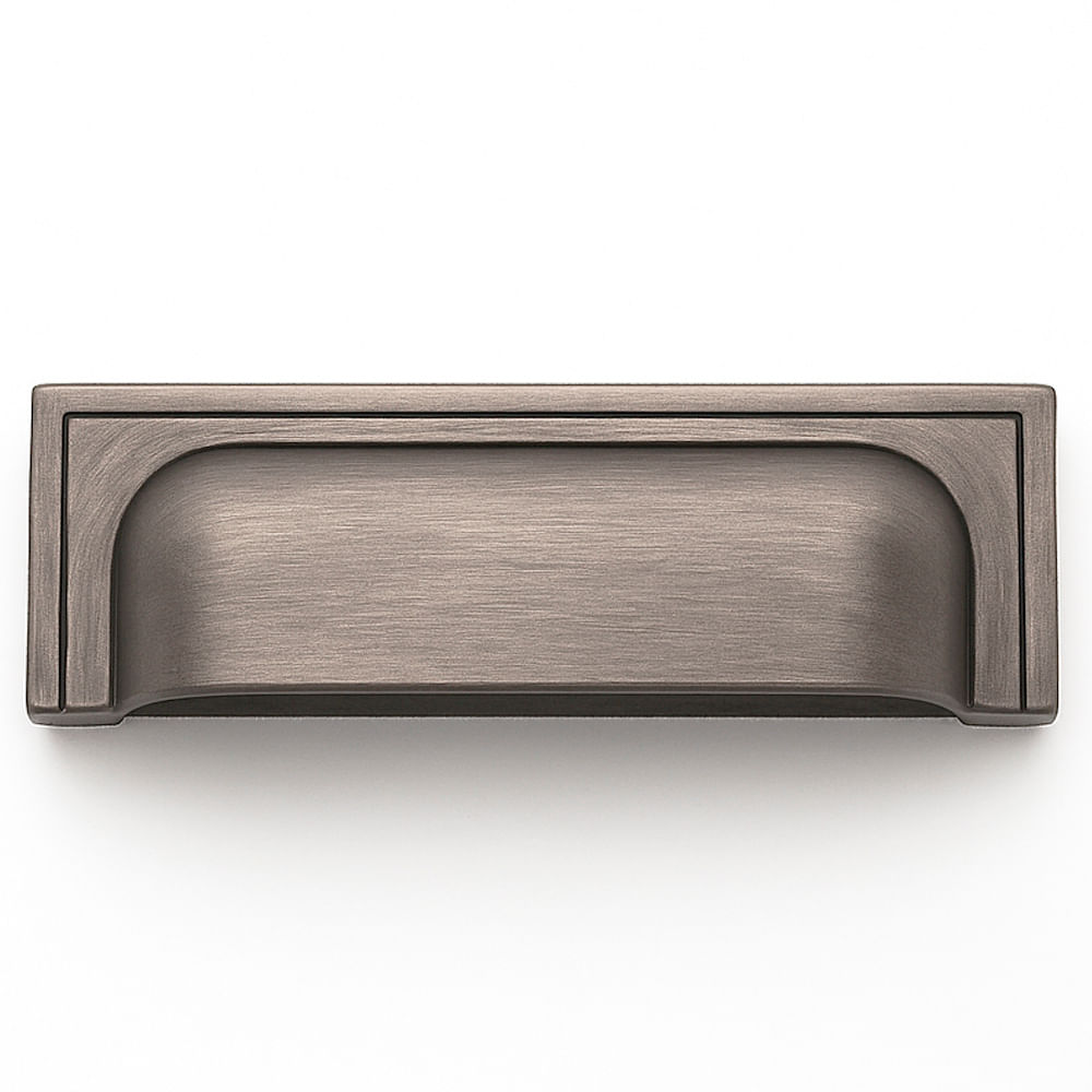 Puxador Plymouth 80mm Niquel Velho Zen01